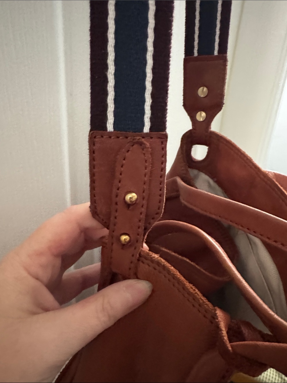 Margot Leather womens shoulderBag — Rustic Brown - Picture 5 of 11